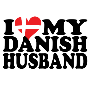 Motiv Ich liebe meinen dänischen Ehemann T-Shirt