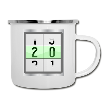 Geschenk für Ehemann Emaille Tasse - Ein schönes GeburtstagsTStück 