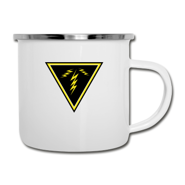 Geschenk für Ehemann Emaille Tasse - Elektriker Techniker Geschenk Weihnachten Ehemann