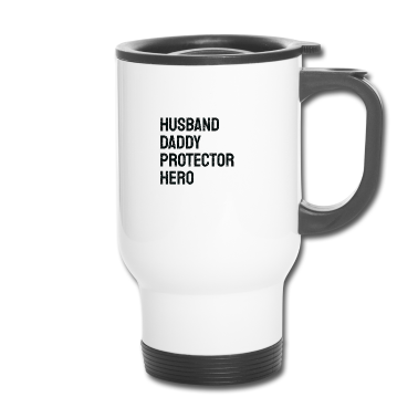 Geschenk für Ehemann Thermobecher - Ehemann Vatertagsgeschenk, Herrengeschenk für Ehemann, S.