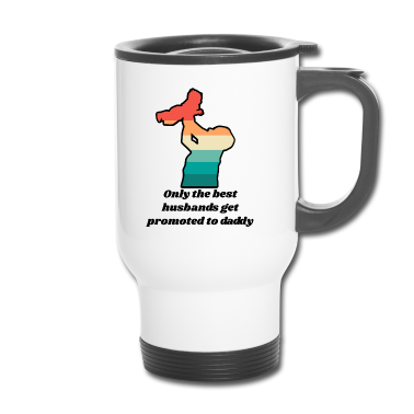 Geschenk für Ehemann Thermobecher - Nur Die Besten Ehemänner Werden Nach Papa