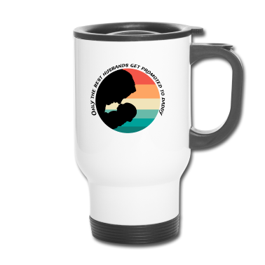 Geschenk für Ehemann Thermobecher - Nur Die Besten Ehemänner Werden Nach Papa