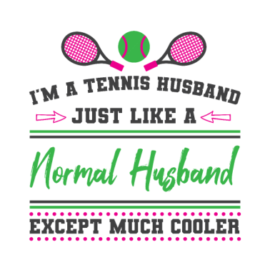 Motiv Tennis Ehemann