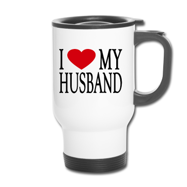 Geschenk für Ehemann Thermobecher - Ich liebe meinen Ehemann