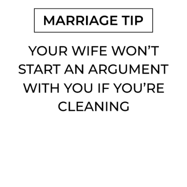 Motiv Reinigung lustiges Sprichwort Hausfrau Ehemann Witz Geschenk