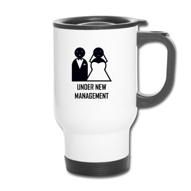 Geschenk für Ehemann Thermobecher - Neuer Ehemann. Unter neuer Leitung. Frisch verheiratet.