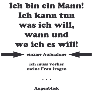 Motiv Echter Mann! Geschenk für den Ehemann