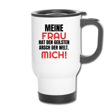 Geschenk für Ehemann Thermobecher - Mann Ehemann Vatertag Hochzeitstag Lustige Sprüche