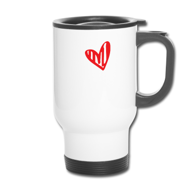 Geschenk für Ehemann Thermobecher - Ich liebe meinen verrückten Ehemann Valentines für Liebhaber