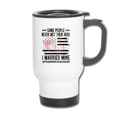 Geschenk für Ehemann Thermobecher - Ehemann Von Krankenschwester Krankenpflegerin Mann