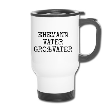 Geschenk für Ehemann Thermobecher - Ehemann Vater Großvater | Geschenkidee