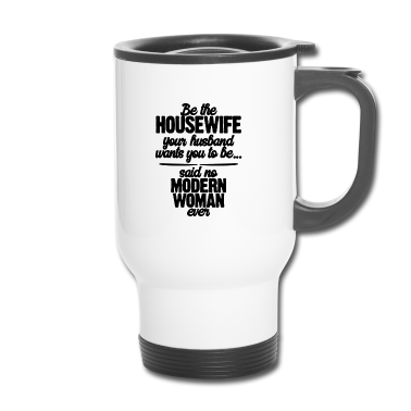 Geschenk für Ehemann Thermobecher - Frauen-Ermächtigungsgeschenk Hausfrau-Ehemann sein