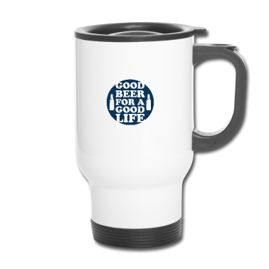 Geschenk für Ehemann Thermobecher - Lustiges Biertrinker Zitat für Bierliebhaber