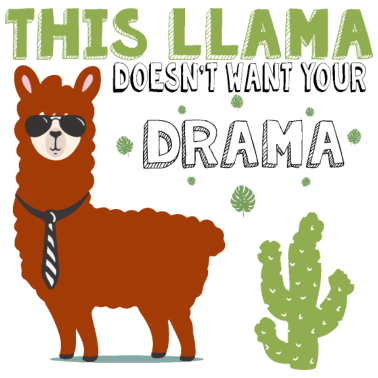 Motiv Office Shirt • Lama • Ehemann Geschenk