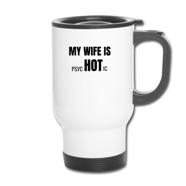 Geschenk für Ehemann Thermobecher - Ehemann Geschenkidee - Lustige Sprüche Beziehung