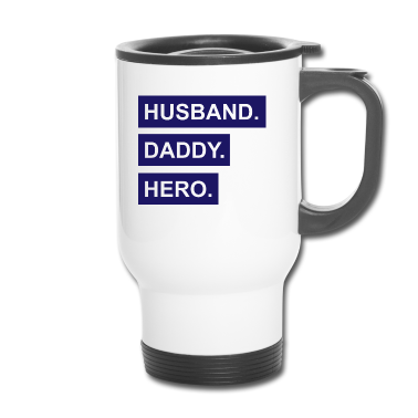 Geschenk für Ehemann Thermobecher - Ehemann, Vater, Held