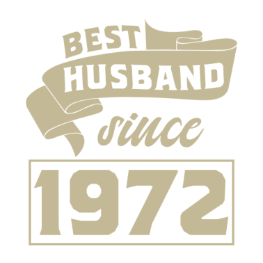 Motiv Bester Ehemann seit 1972