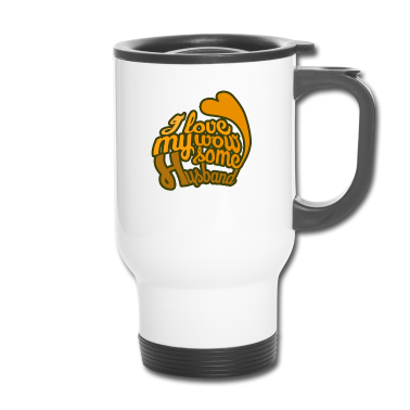 Geschenk für Ehemann Thermobecher - Ich liebe meinen tollen Ehemann