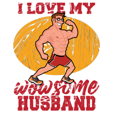 Motiv Ich Liebe meine fantastischen Ehemann