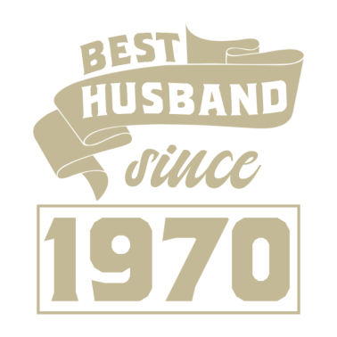 Motiv Bester Ehemann seit 1970