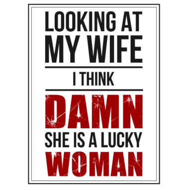 Motiv Meine Frau Ehemann Lustig