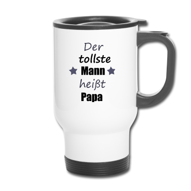 Geschenk für Ehemann Thermobecher - tollste Mann, Papa