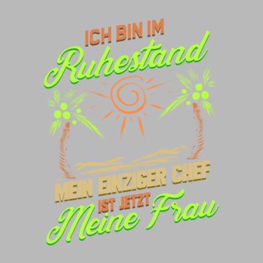 Motiv Rentner Geschenk für Ehemann Ruhestand Abschiedsfe
