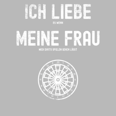 Motiv Darts Sprüche für Ehemänner Ich Liebe Meine Frau