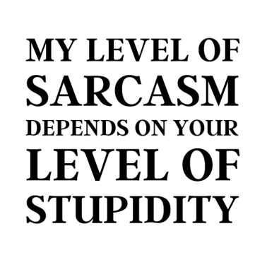 Motiv Mein Grad an Sarkasmus, lustiges Geschenk für Ehemann oder Vater