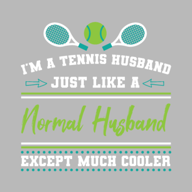 Motiv Tennis Ehemann