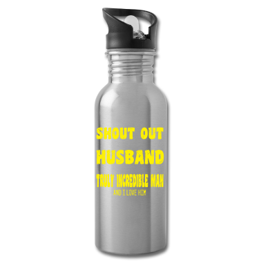 Geschenk für Ehemann Trinkflasche - Schrei Ehemann