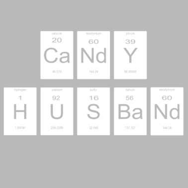 Motiv Süssigkeiten Ehemann Periodensystem Nerd Geschenk