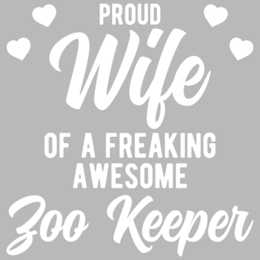 Motiv Lustige Zoologin Ehemann Phrase Geschenk für Zoo