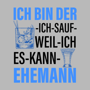 Motiv Party - Ehemann Trinken