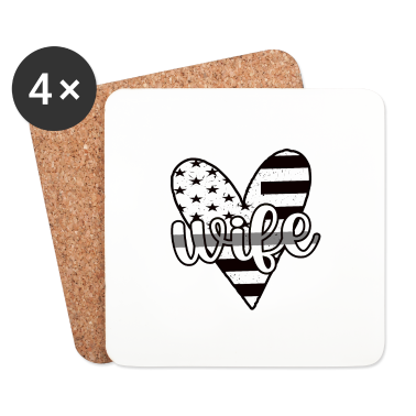 Geschenk für Ehemann Untersetzer - Ehefrau Justizvollzugsbeamter Frau Gefängniswärter