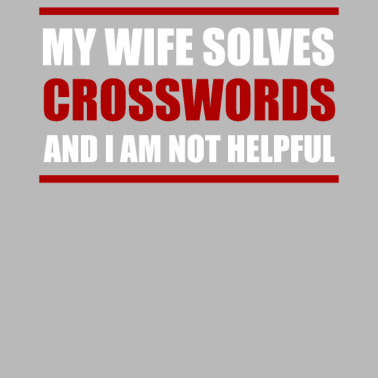 Motiv Kreuzworträtsel lustiges Geschenk für Ehemann