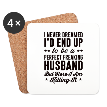 Geschenk für Ehemann Untersetzer - Ehemann