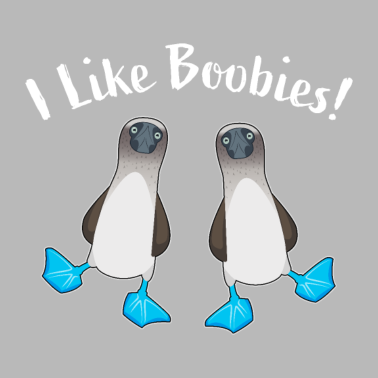 Motiv Ich mag Tölpel | Lustiges Sprengvogelgeschenk für Ehemann