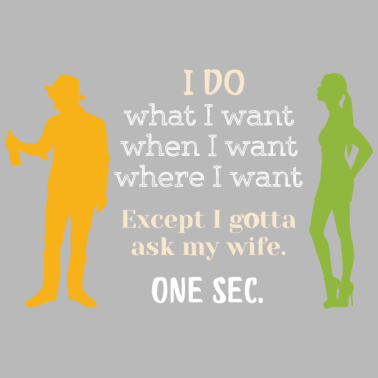 Motiv Lustiger Spruch für angehende Ehemänner