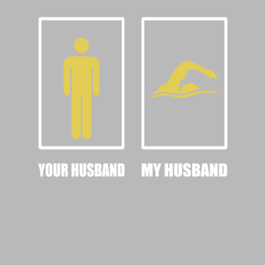 Motiv Schwimmer Ehemann Geschenk Schwimmen