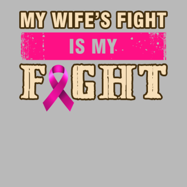Motiv Brustkrebs-Ehemann Der Kampf meiner Frau