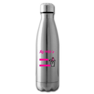 Geschenk für Ehemann Untersetzer - Brustkrebs-Ehemann Der Kampf meiner Frau