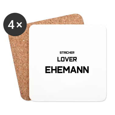 Geschenk für Ehemann Untersetzer - lover ehemann