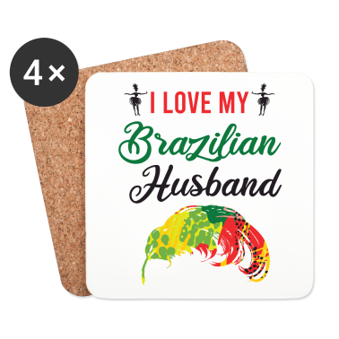Geschenk für Ehemann Untersetzer - Brasilien Ehemann