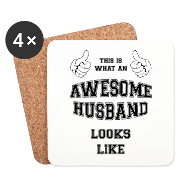 Geschenk für Ehemann Untersetzer - FANTASTISCHER EHEMANN