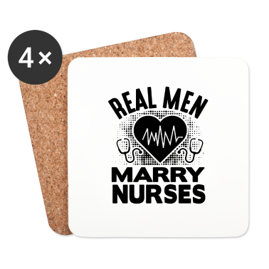 Geschenk für Ehemann Untersetzer - Ehemann Krankenschwester