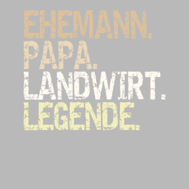 Motiv Ehemann Papa Landwirt Legende Bauer Landwirtschaft