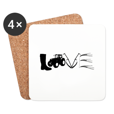 Geschenk für Ehemann Untersetzer - Bauer, Bäuerin,Landwirt,Geschenk,Ehemann,Vater