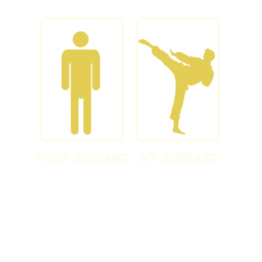 Motiv Karate Ehemann T-Shirt Geschenk Herren