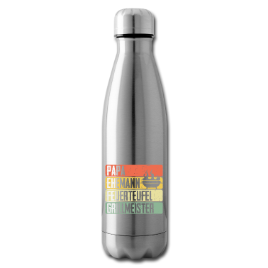 Geschenk für Ehemann Untersetzer - Papa Ehemann Feuerteufel Grillmeister Für Griller